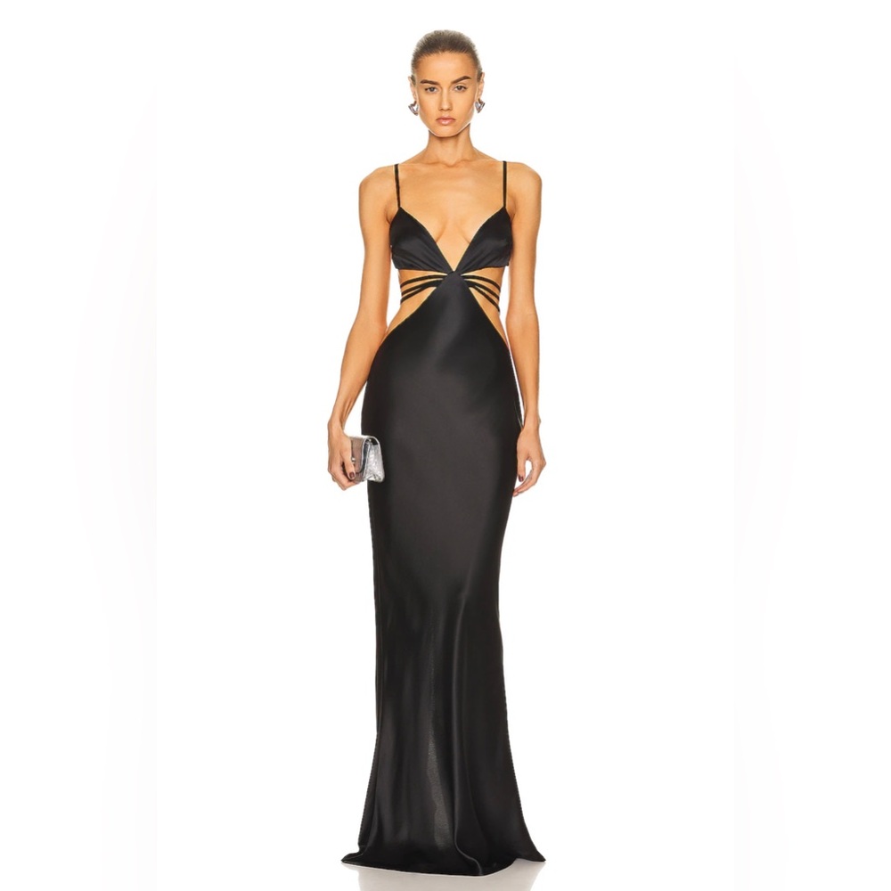 Retrofete Selma Dress Black in size Small